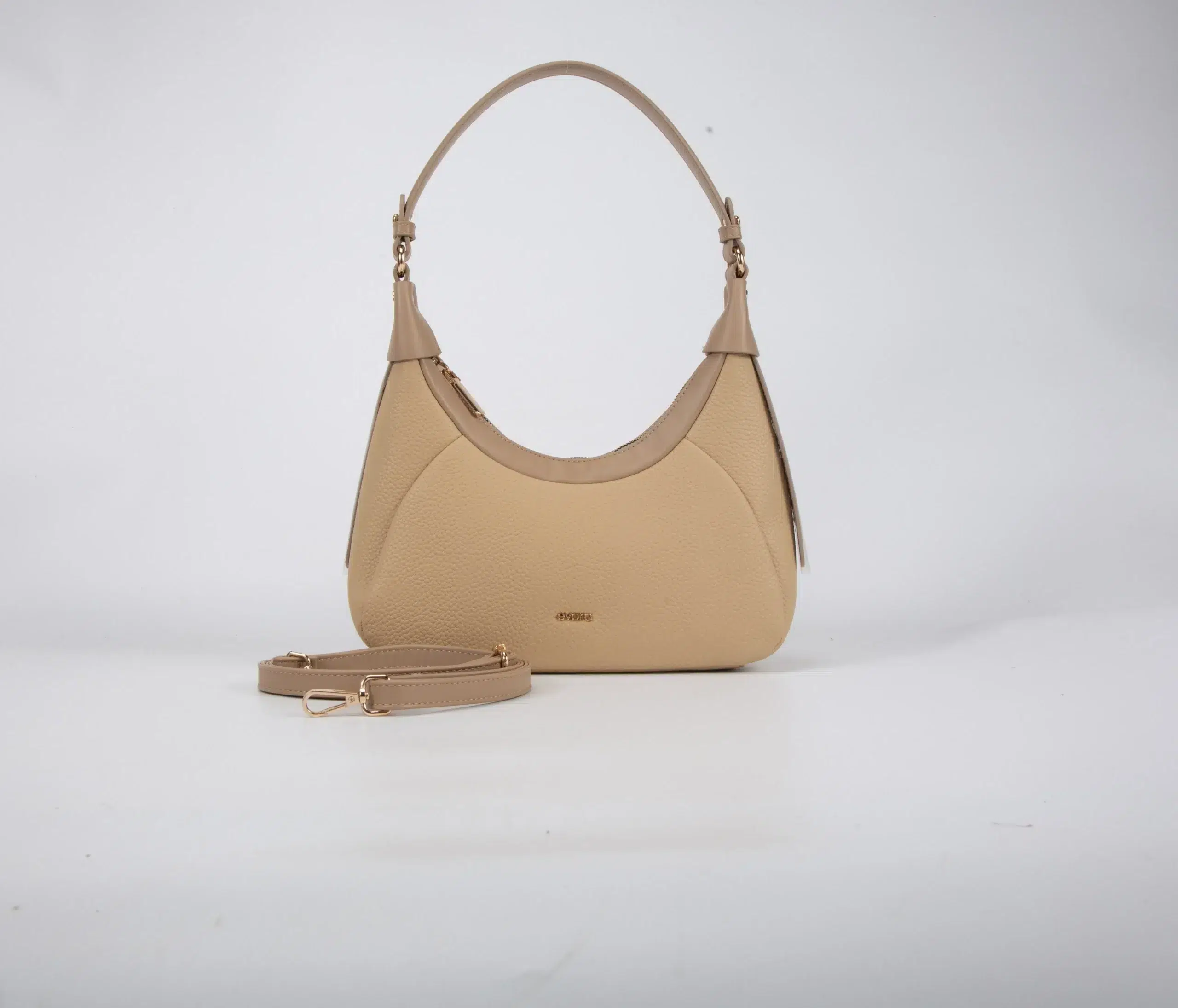 A petite women's handbag with an elegant design - beige - Image 2