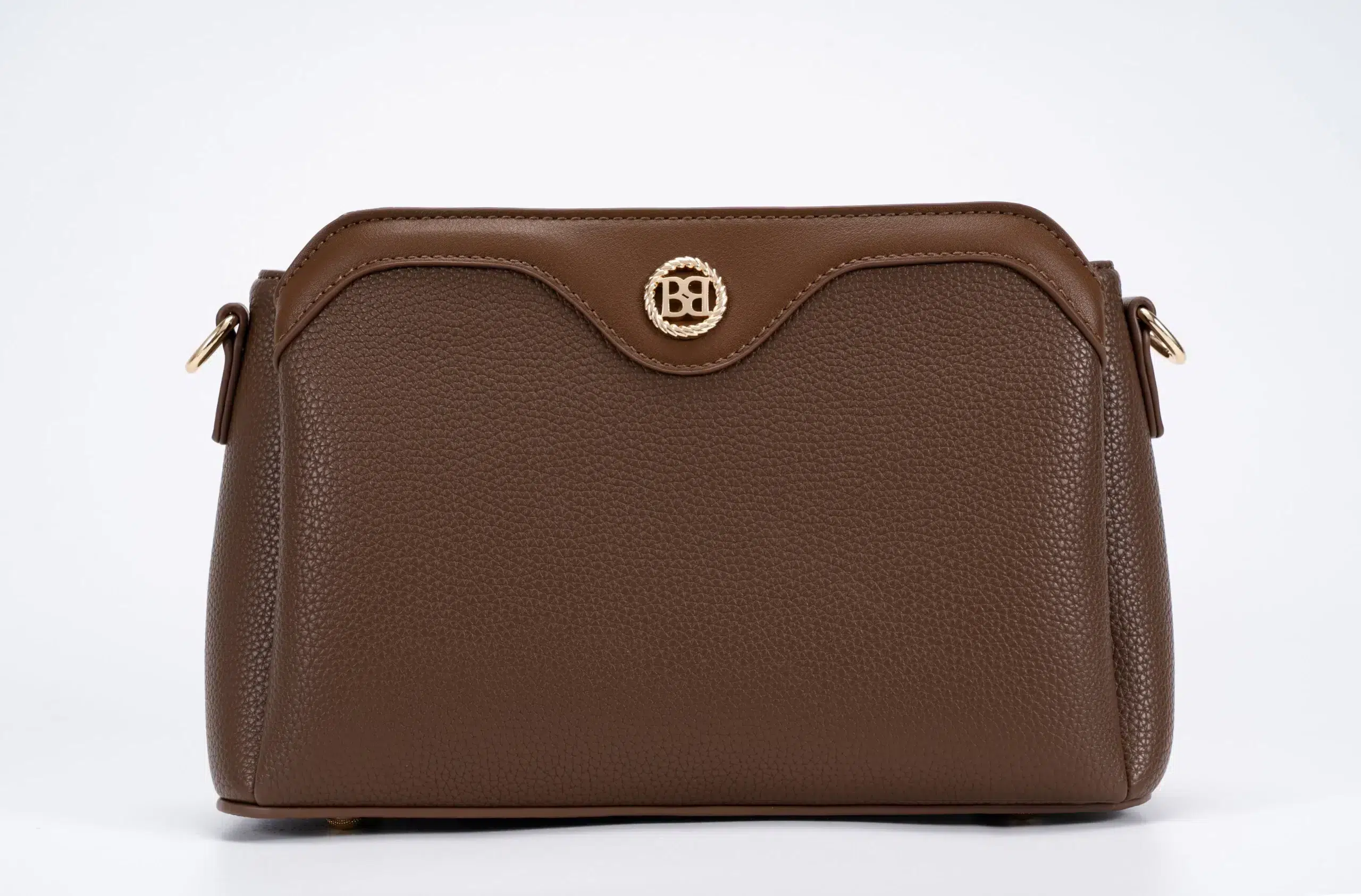 Small Classic Purse crossbody bag - Coffee - Image 2