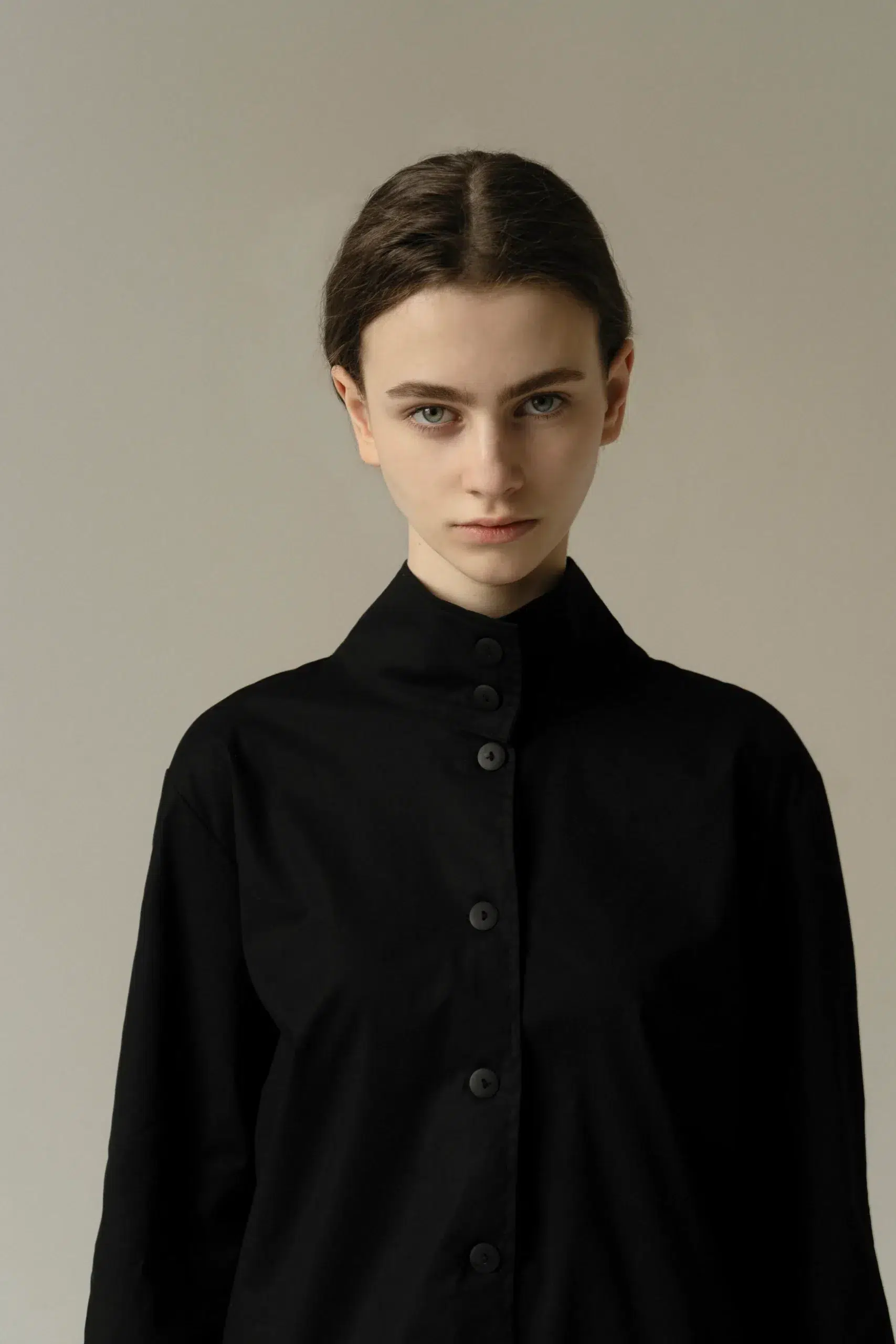 AP001 - Black Deconstructed Shirt - Image 4