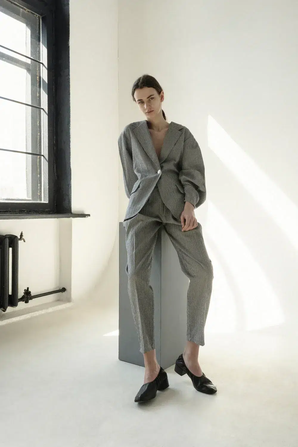 AP011 - Gentlewoman Micro Vichy Suit - Image 3