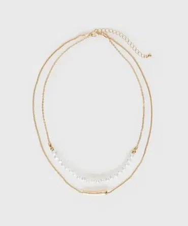 JW001 - Pearled Necklace Gold