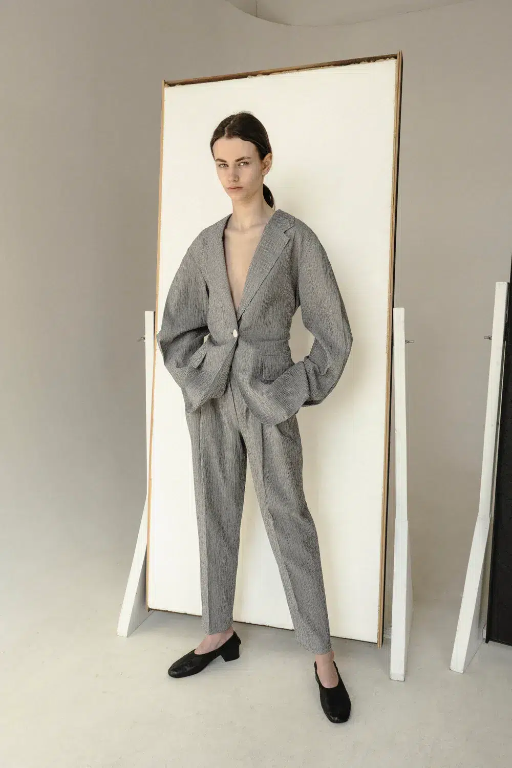 AP011 - Gentlewoman Micro Vichy Suit - Image 5