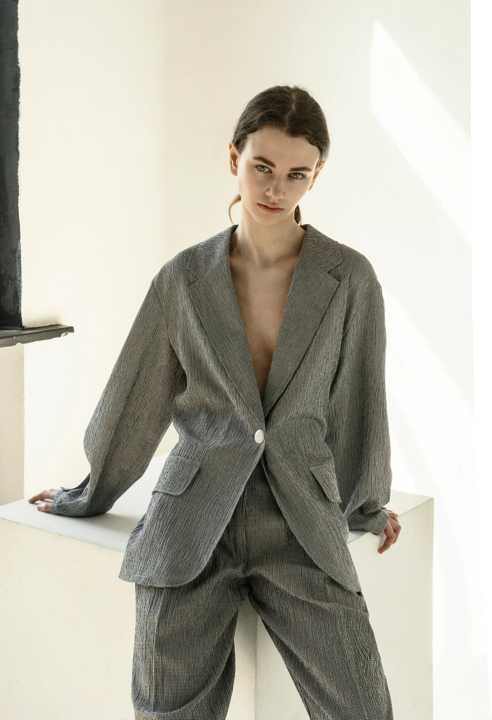 AP011 - Gentlewoman Micro Vichy Suit