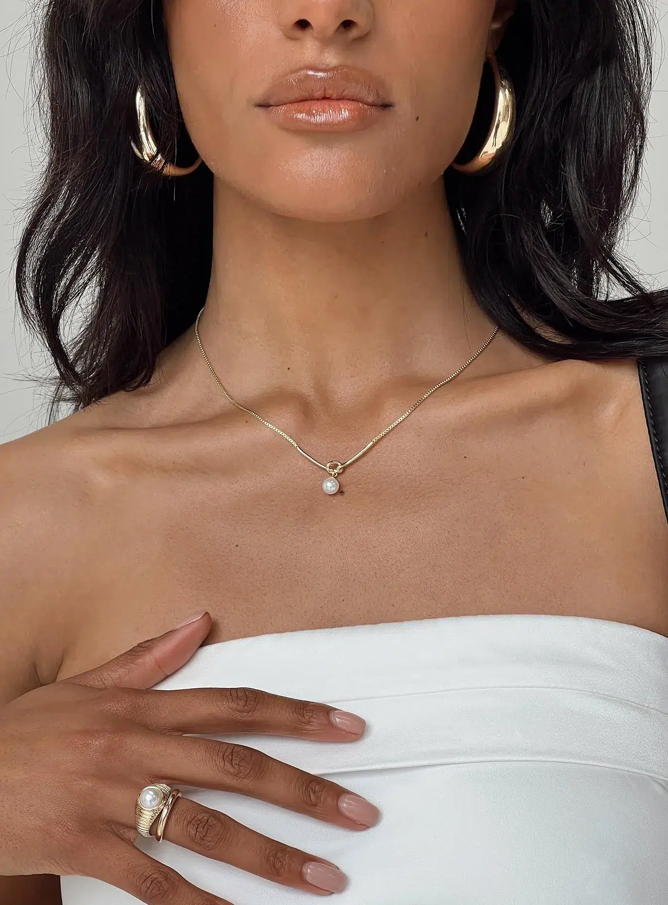 JW004 - Dais Necklace Gold - Image 3