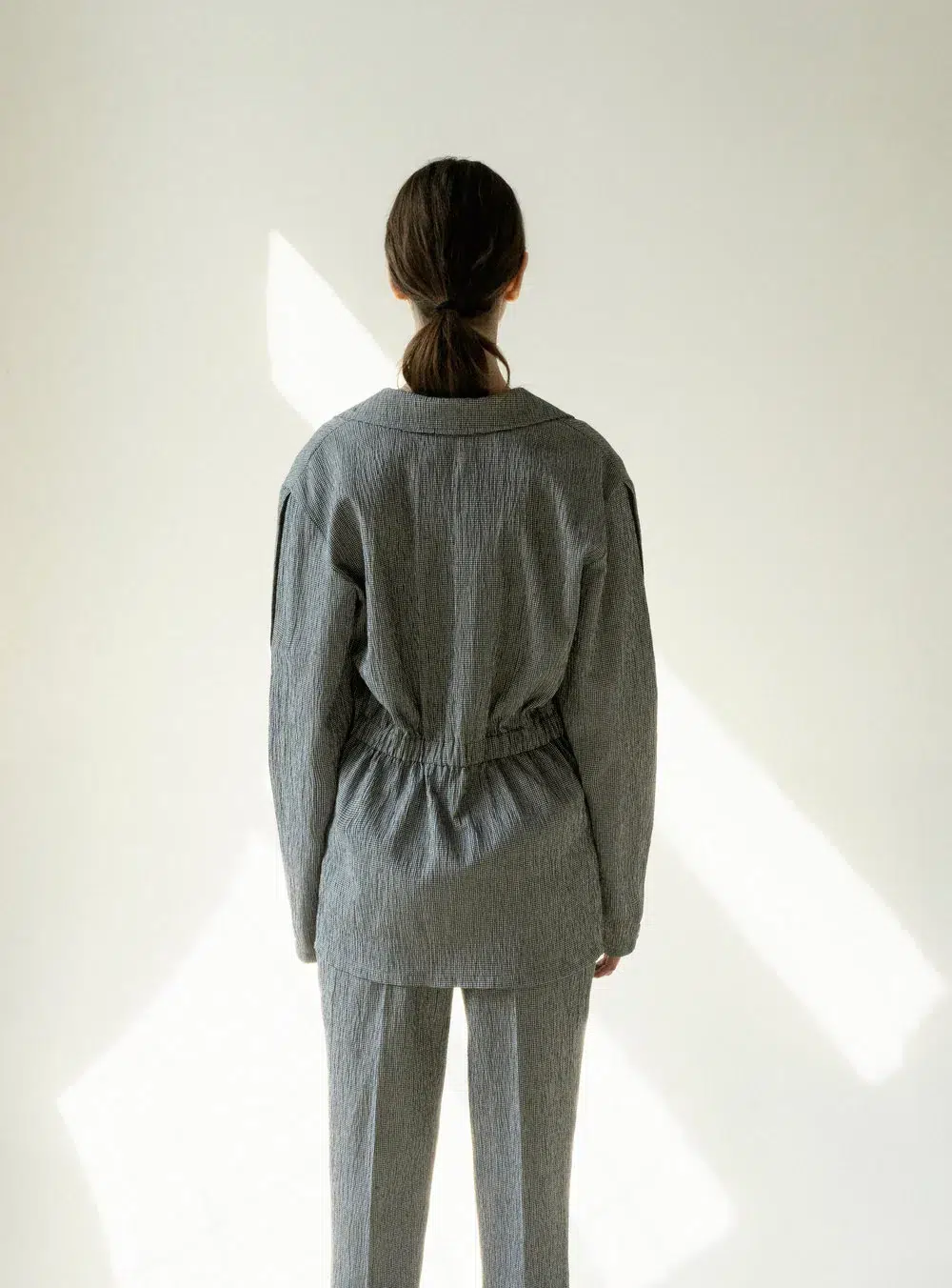 AP011 - Gentlewoman Micro Vichy Suit - Image 4