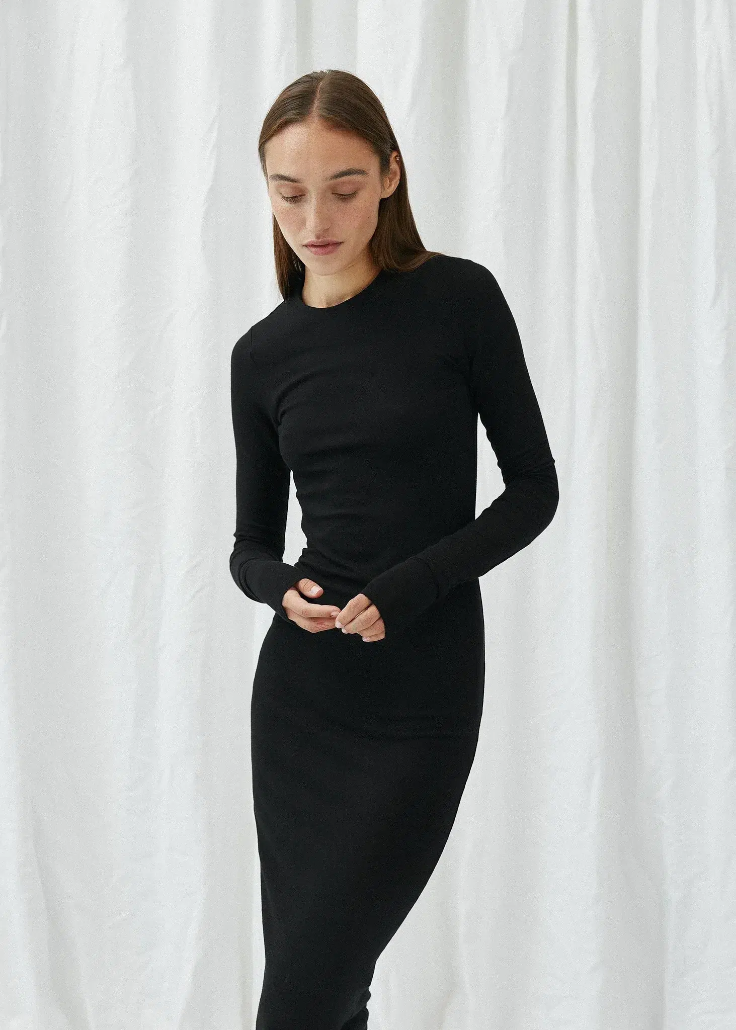 AP007 - Hedvig Dress Black - Image 5